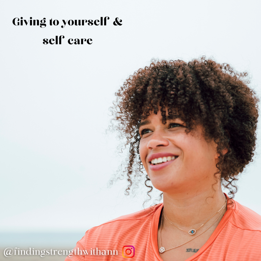 Self care finding strength with Ann podcast